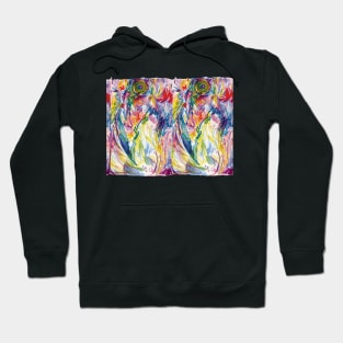 rainbow crow 1 Hoodie